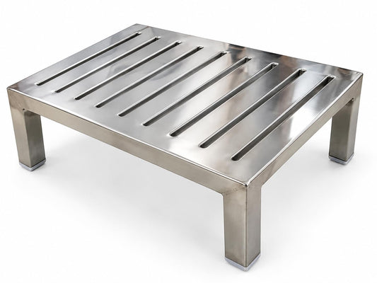 Stainless Steel Chowki for Kitchen & Puja | Heavy Duty Stainless Steel Pida/Peeda for Sitting | Rust Proof Small Steel Pattiya/Sitting Platform